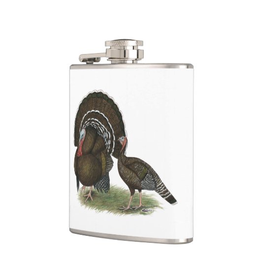 Türkei Standard Bronze Flachmann (Links)