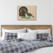 Türkei Standard Bronze Leinwanddruck (Insitu (Schlafzimmer))
