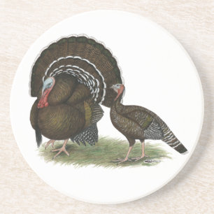 Türkei Standard Bronze Sandstein Untersetzer