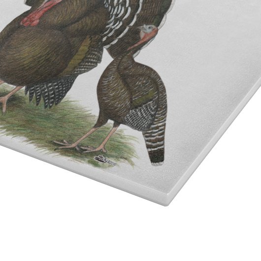 Türkei Standard Bronze Schneidebrett (Ecke)