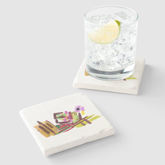 Türkei Steinuntersetzer (Seitenansicht)