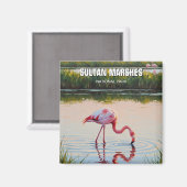 Türkei Sultan Marshes National Park Travel Magnet (Vorderseite/Rückseite)