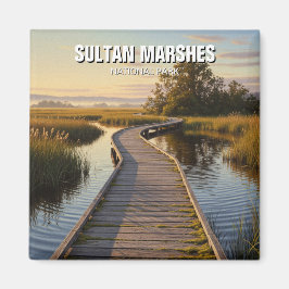 Türkei Sultan Marshes National Park Travel Magnet