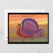 Türkei Sunrise Postkarte (Vorne/Hinten)