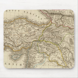 Türkei-Syrien-Karte Mousepad