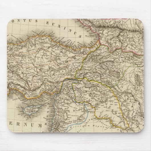 Türkei-Syrien-Karte Mousepad (Vorne)