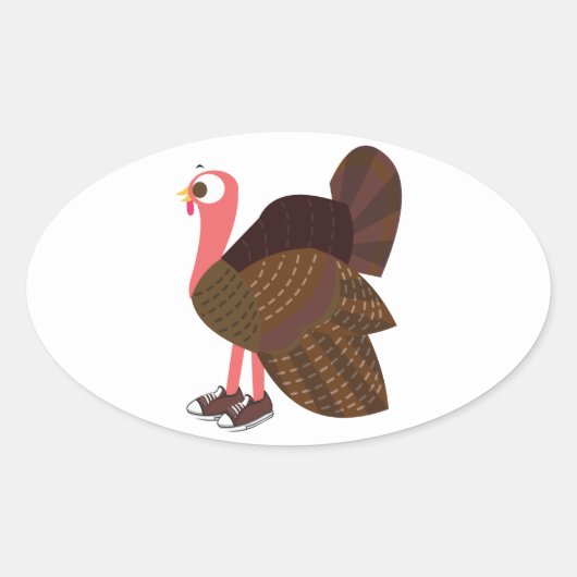Türkei-Teilnehmer Ovaler Aufkleber (Vorderseite)
