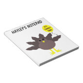 Türkei Time Erntedank Anpassbares Notebook Notizblock (angewinkelt)