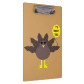 Türkei Time Erntedank Clipboard Klemmbrett (Rechts)
