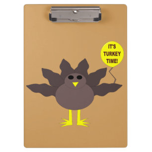Türkei Time Erntedank Clipboard Klemmbrett