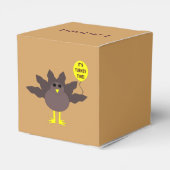 Türkei Time Erntedank Custom Favor Box Geschenkschachtel (Rückseite)