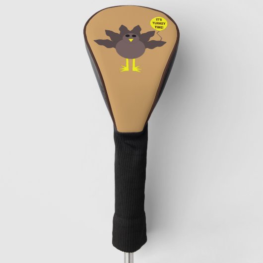 Türkei Time Erntedank Golf Driver Cover Headcover (Vorderseite)