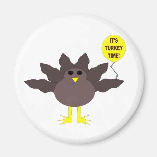 Türkei Time Erntedank Magnet (Vorne)