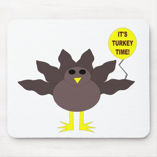 Türkei Time Erntedank Mousepad (Vorne)