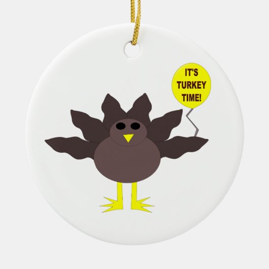 Türkei Time Erntedank Ornament (Vorne)