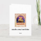 Türkei Tofu Erntedank Card Feiertagskarte (Rückseite)