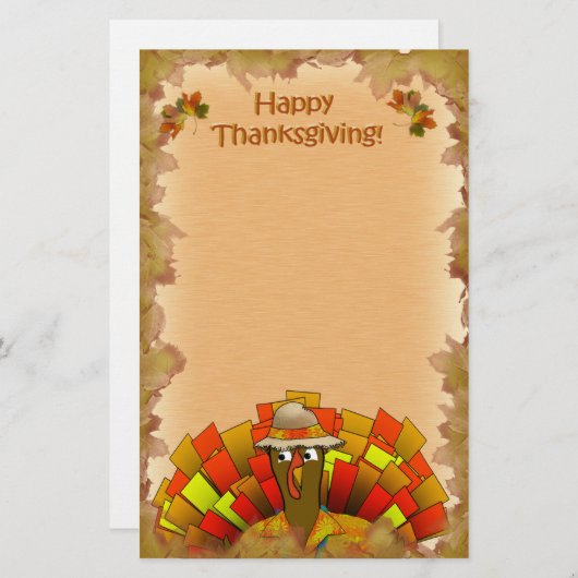 Türkei Tourist auf Urlaub Briefpapier (Vorne/Hinten)