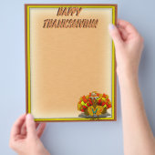 Türkei Tourist auf Urlaub Flyer (Hand)