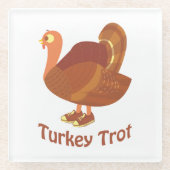 Türkei Trot Glasuntersetzer (Vorderseite)
