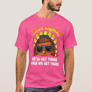 Türkei Trot Squad Erntedank läuft Kostüm T-Shirt