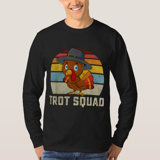 Türkei Trot Squad Erntedank Tracht Männer Womom T-Shirt (Vorderseite)