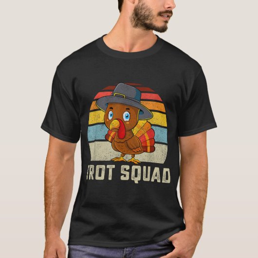 Türkei Trot Squad Erntedank Tracht Männer Womom T-Shirt (Vorderseite)