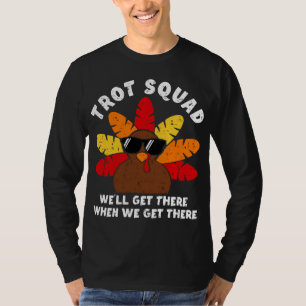 Türkei TrottSquad Race Funny Erntedank Running T-Shirt