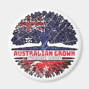 Türkei Türkisch Australier Australien Baum Wurzeln Magnet