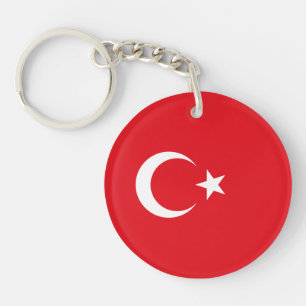 Türkei - Türkische Flagge Schlüsselanhänger