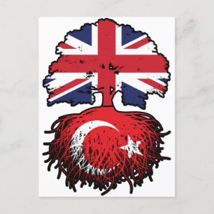 Türkei Türkisches Vereinigtes Königreich Großbrita Postkarte