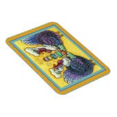 TÜRKEI UND ALLE FIXINE, FUNNY ERNTEDANK VRDS MAGNET (Rechte Seite)