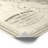 Türkei und Arabien Poster (Ecke)