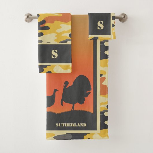 Türkei und Camouflage Badhandtuch Set (Insitu)