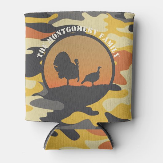 Türkei und Camouflage Dosenkühler (Vorderseite)