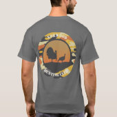 Türkei und Camouflage Runde Design T - Shirt (Rückseite)