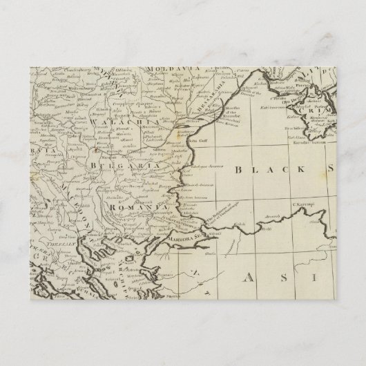 Türkei und Dschungel Postkarte (Vorderseite)