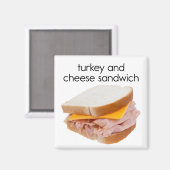 Türkei und Kühlschrank Sandwich Magnet (Vorderseite/Rückseite)