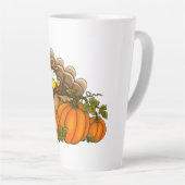 Türkei und Pumpkins Milchtasse (Rechte Ecke)