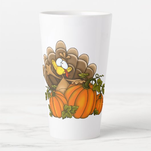Türkei und Pumpkins Milchtasse (Vorderseite)