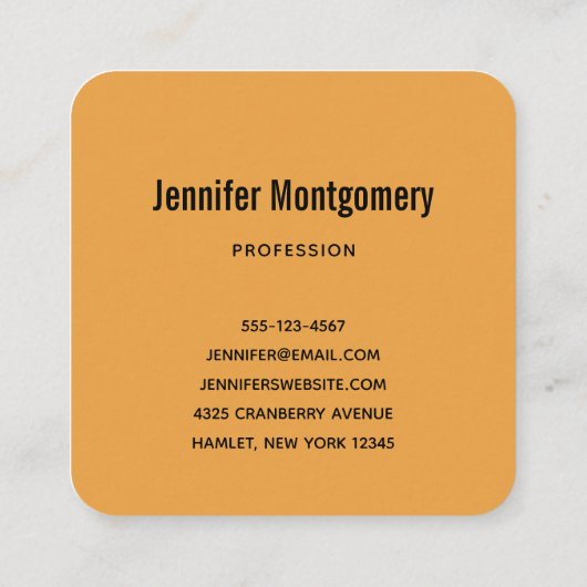 Türkei und Scarecrow Erntedank Pattern Quadratische Visitenkarte (Rückseite)