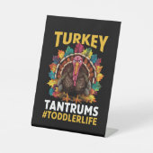 Türkei und Tantum Erntedank für Kleinkinder Sockelschild (Vorderseite)