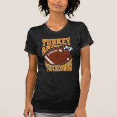 Türkei und Touchdowns T-Shirt (Vorderseite)
