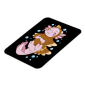Türkei verschleiert Axolotl Fun Magnet (Linke Seite)
