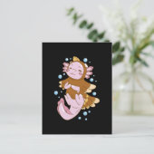Türkei verschleiert Axolotl Fun Postkarte (Stehend Vorderseite)