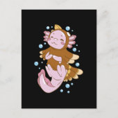 Türkei verschleiert Axolotl Fun Postkarte (Vorderseite)