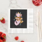 Türkei verschleiert Axolotl Fun Serviette (Beispiel)