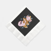 Türkei verschleiert Axolotl Fun Serviette (Ecke)
