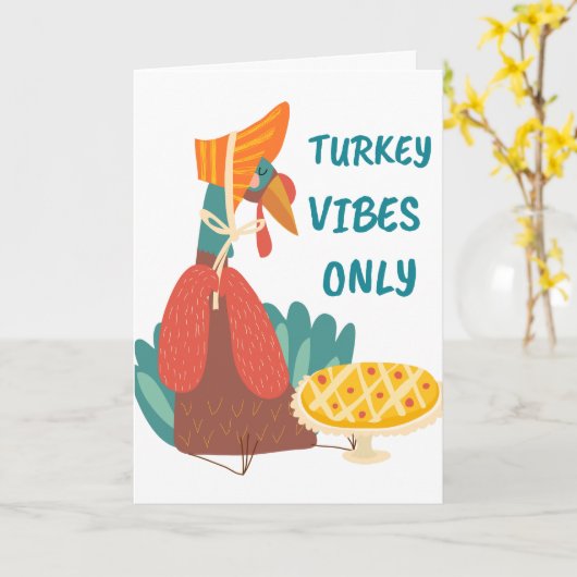 Türkei Vibes only Karte (Gelbe Blume)