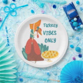Türkei Vibes only Paper Plate Pappteller (Party)