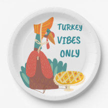 Türkei Vibes only Paper Plate